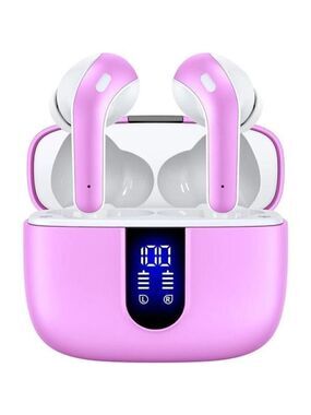 Bluetooth Headphone Wireless Earbud Airpods Pro 2 Charging Case Waterproof PINK